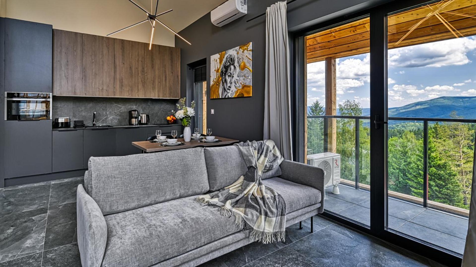 Orlik Vip Residence - Apartament Dwupoziomowy Sniezka Skyline Z Prywatna Sauna Karpacz Eksteriør bilde