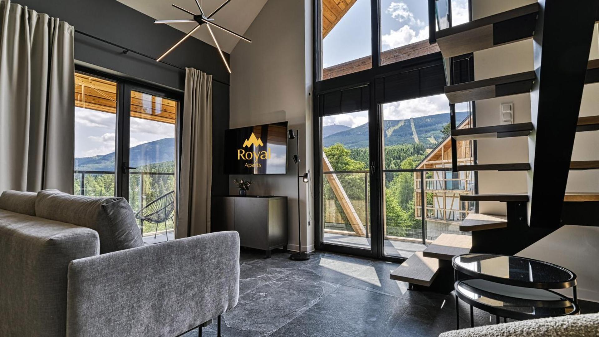 Orlik Vip Residence - Apartament Dwupoziomowy Sniezka Skyline Z Prywatna Sauna Karpacz Eksteriør bilde